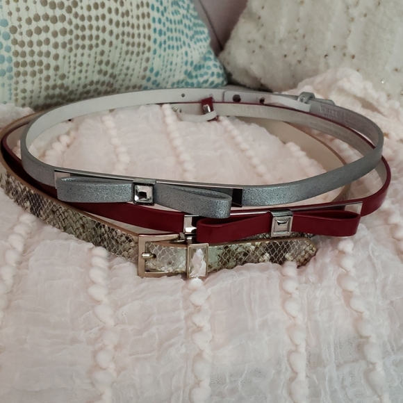 White House Black Market Accessories - WHBM belts set of 3